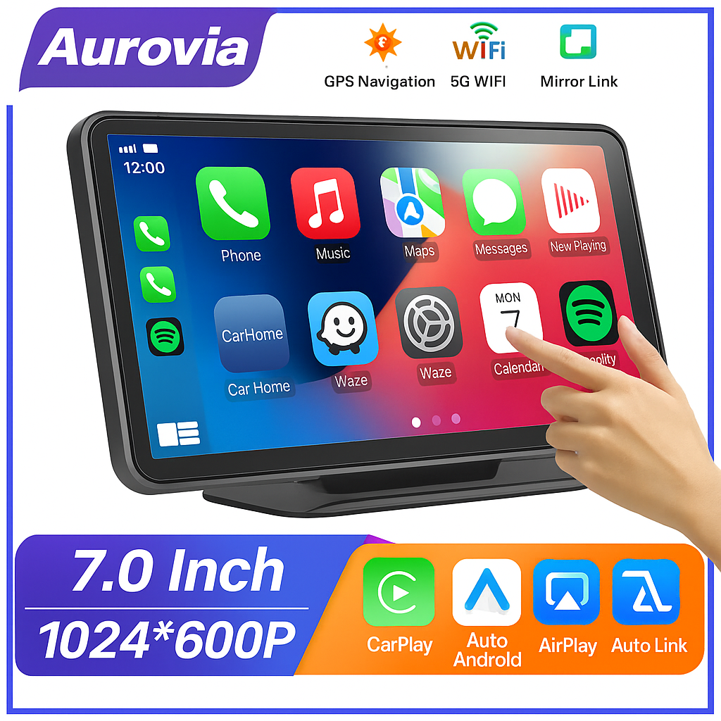Aurovia™ Wireless Carplay Display
